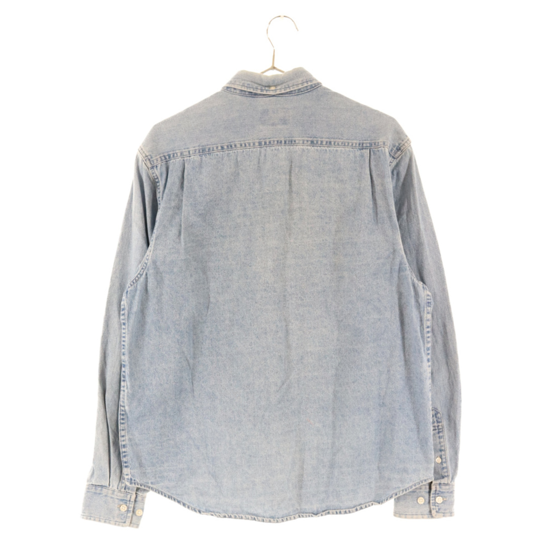 SUPREME シュプリーム 20AW Classic Logo Denim Shirt クラシックロゴデニム長袖シャツ インディゴ 1