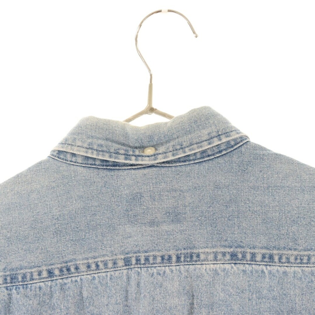 SUPREME シュプリーム 20AW Classic Logo Denim Shirt クラシックロゴデニム長袖シャツ インディゴ 2