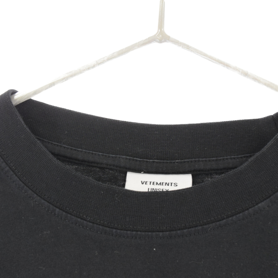 新品 VETEMENTS  Oversize  半袖Tシャツ 黒