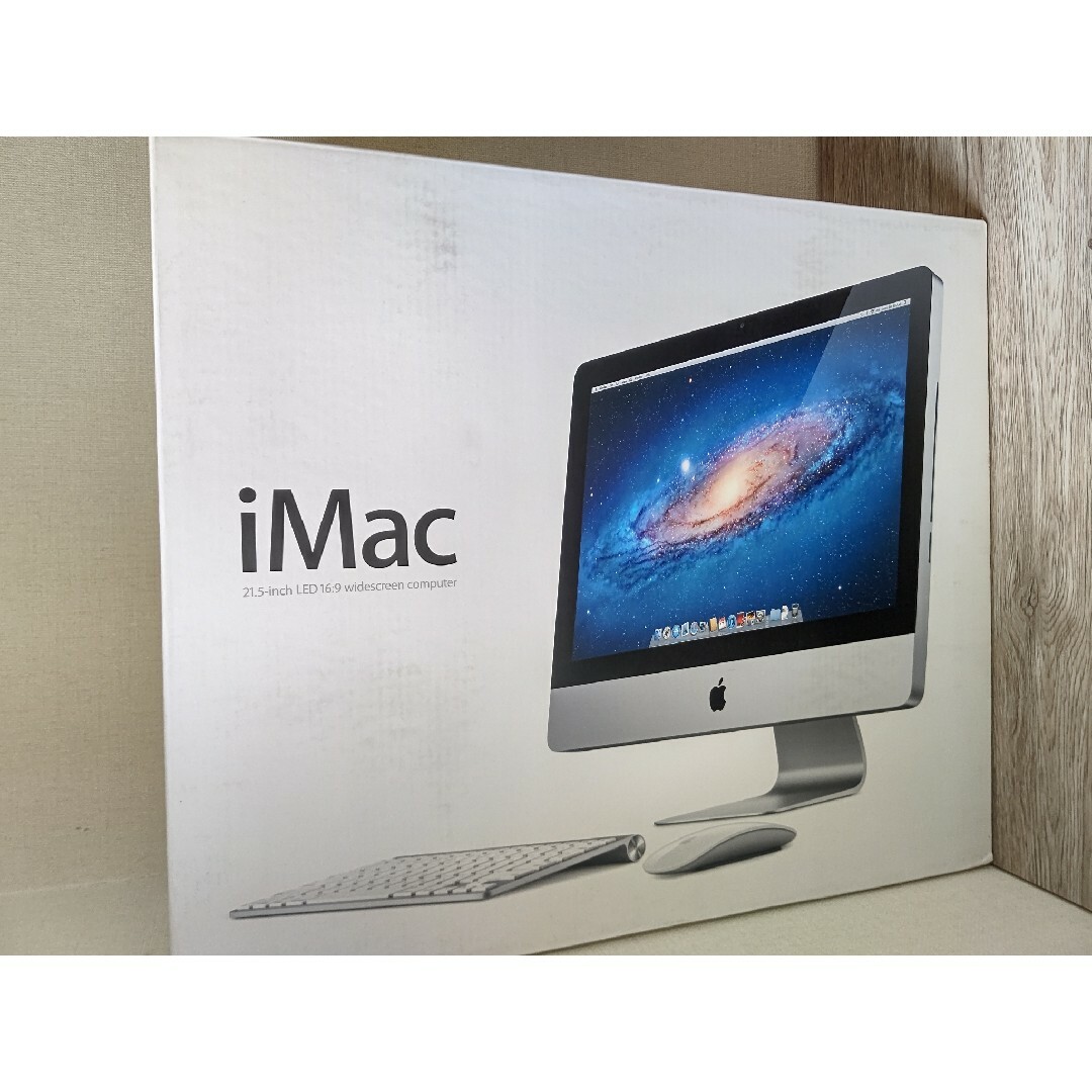 Mac (Apple)(マック)のimac21.5 2×2GB 500GB 　A1311 スマホ/家電/カメラのPC/タブレット(デスクトップ型PC)の商品写真