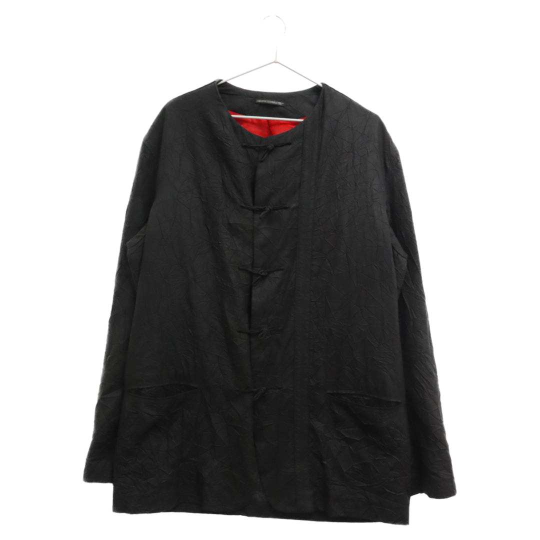 Yohji Yamamoto POUR HOMME ヨウジヤマモト プールオム 16AW チャイナボタンシャツ ジャケット HO-J37-903 ブラック