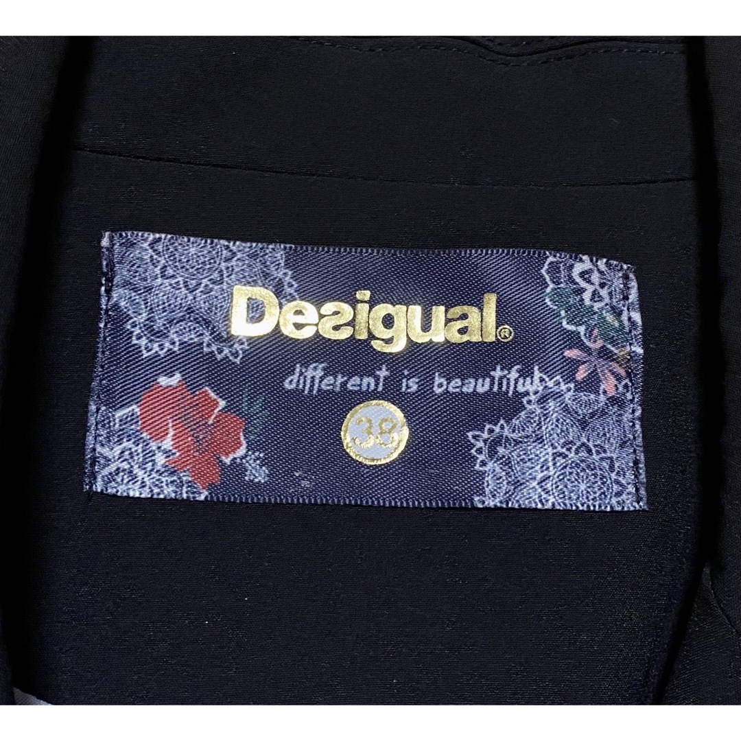 Desigual デジグアル テーラードジャケット 38(M) ブラック