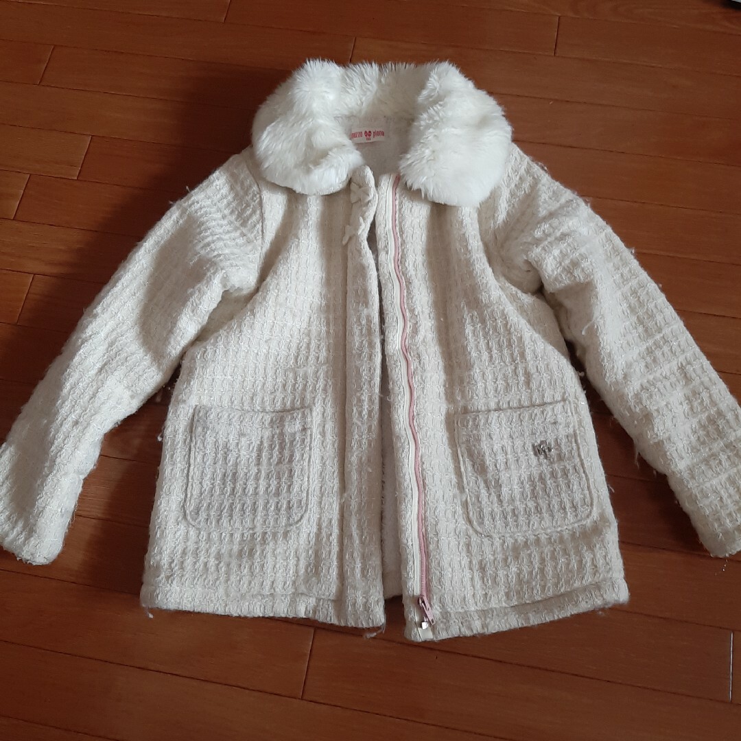 mezzo piano(メゾピアノ)のメゾピアノコート キッズ/ベビー/マタニティのキッズ服女の子用(90cm~)(コート)の商品写真