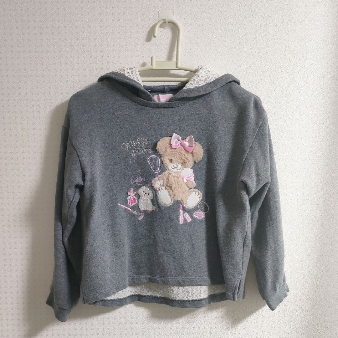 mezzo piano(メゾピアノ)のメゾピアノ　130cm キッズ/ベビー/マタニティのキッズ服女の子用(90cm~)(Tシャツ/カットソー)の商品写真