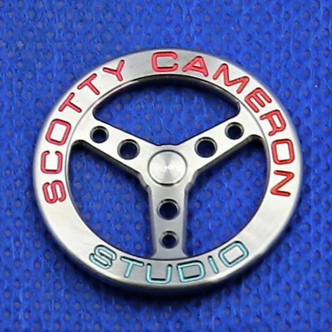 Scotty Cameron(スコッティキャメロン)の希少☆Scotty Cameron／スコッティキャメロン◇ステアリングマーカー☆ スポーツ/アウトドアのゴルフ(その他)の商品写真