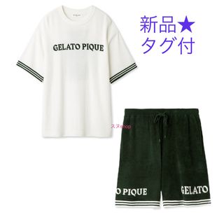 gelato pique リリー柄プルオーバー&パンツ