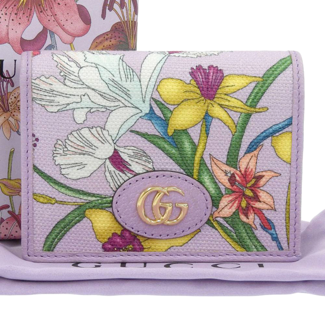 Gucci - 【本物保証】 箱・布袋付 超美品 グッチ GUCCI フローラ GG