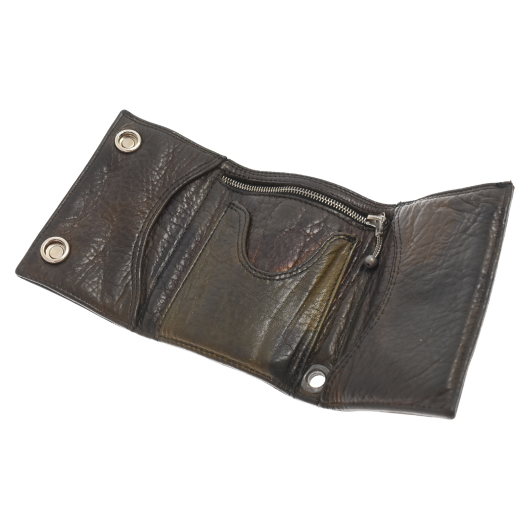 CHROME HEARTS クロムハーツ 3FOLD CRS PATCH WALLET 3フォールド クロスパッチ クロスボタンレザーウォレット財布