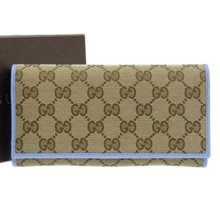 Gucci - 【本物保証】 箱付 新品同様 グッチ GUCCI GGキャンバス ロゴ