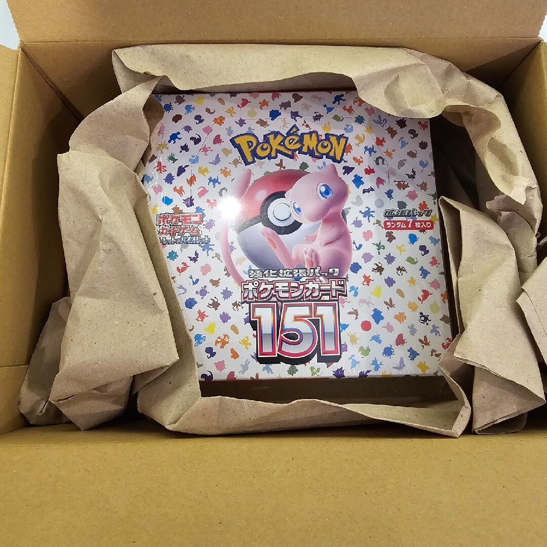 シュリンク未開封】ポケモンカードゲーム 151 BOX-