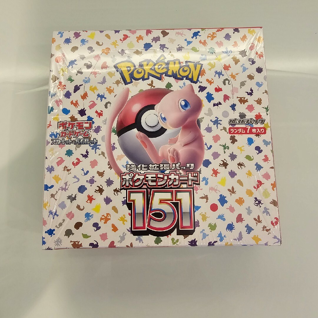 ポケモンカードゲーム151 BOX シュリンク付