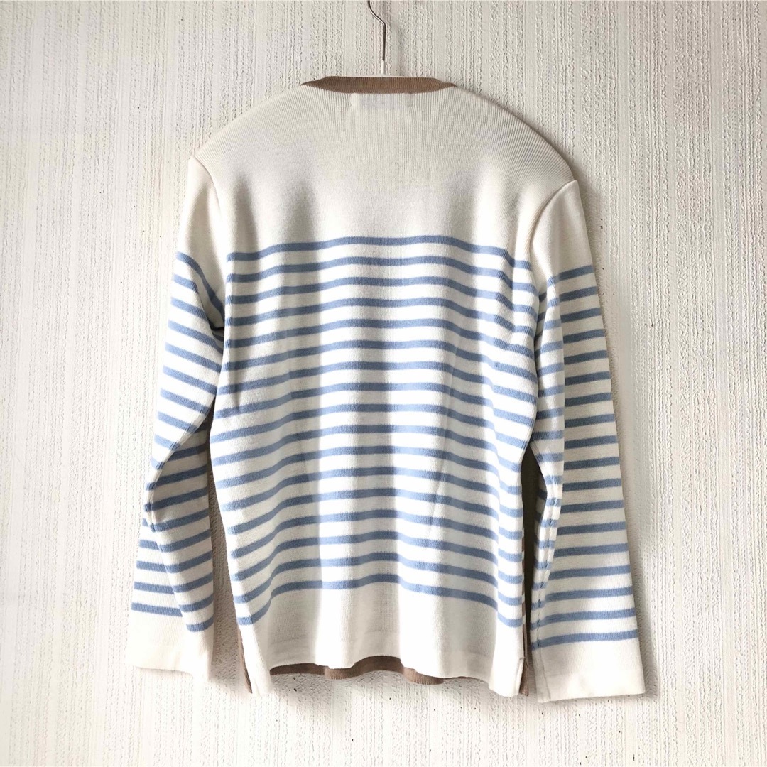 Tomorrowland tricot オーダーニット ボーダー S-