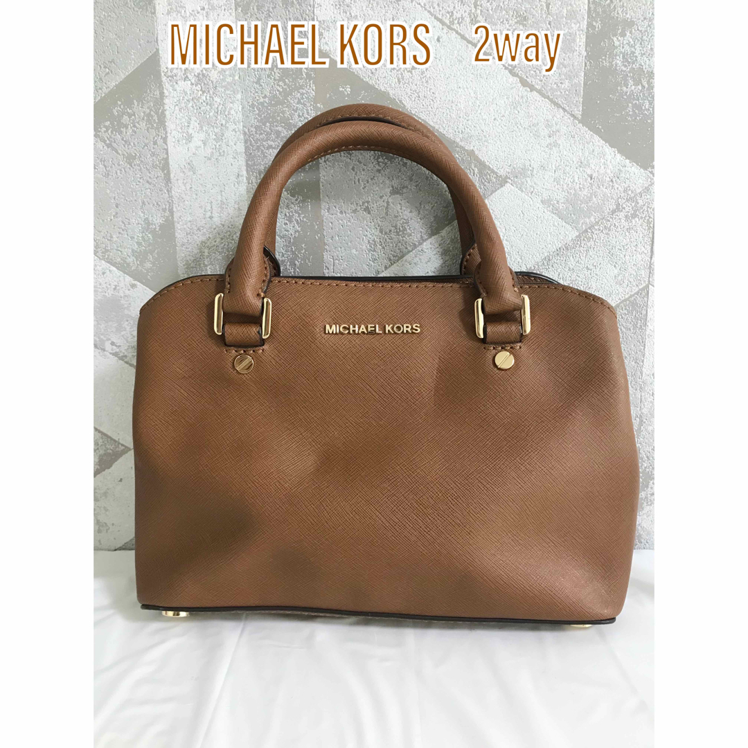 美品 MICHAEL KORS 2wayハンドバッグショルダーバッグ