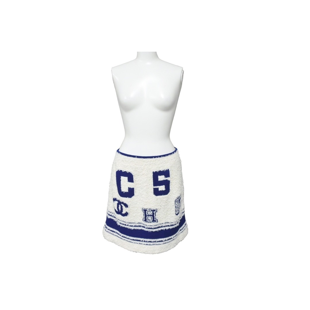 CHANEL - 極美品 CHANEL シャネル スカート ココマーク ニットスカート