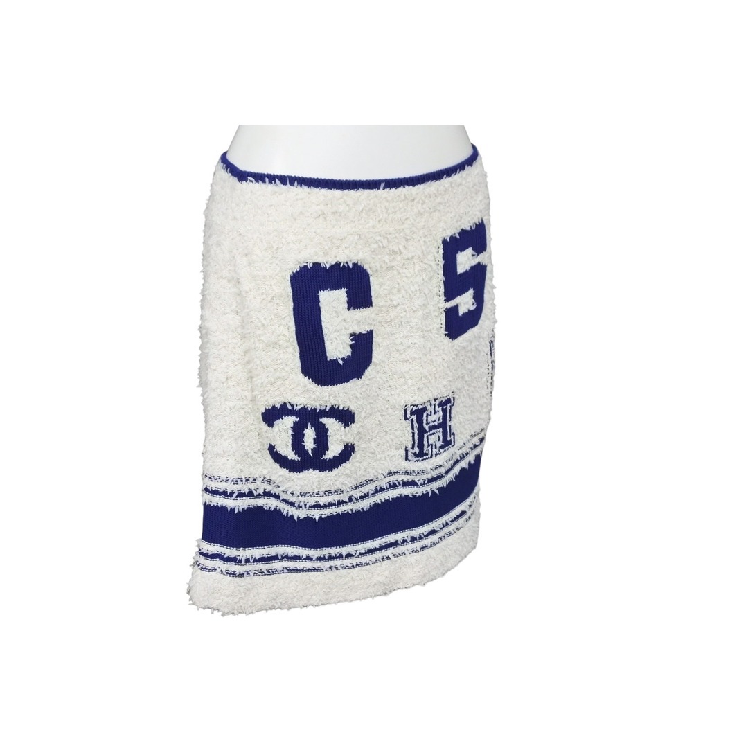 CHANEL - 極美品 CHANEL シャネル スカート ココマーク ニットスカート