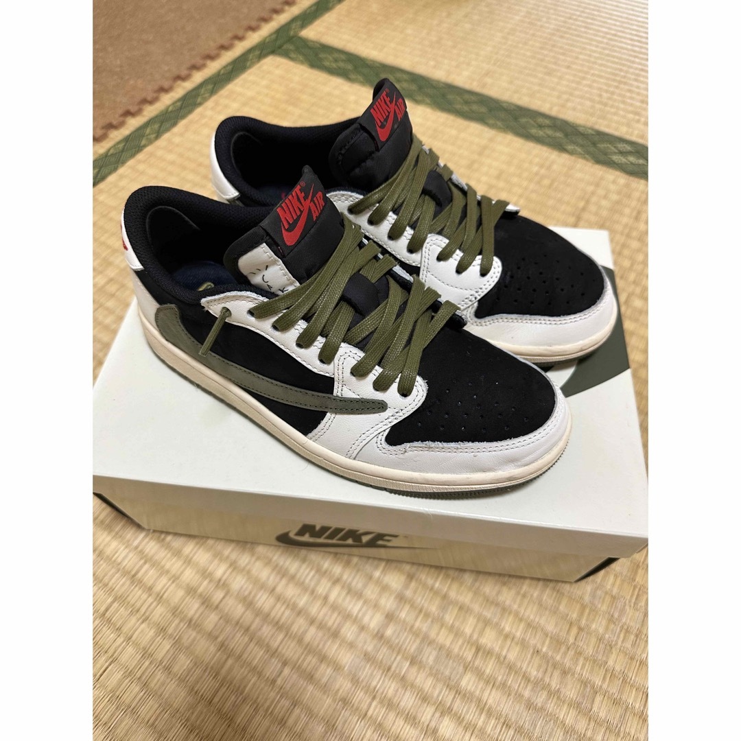 NIKE travis scott ナイキ トラヴィス オリーブ 23.5cm