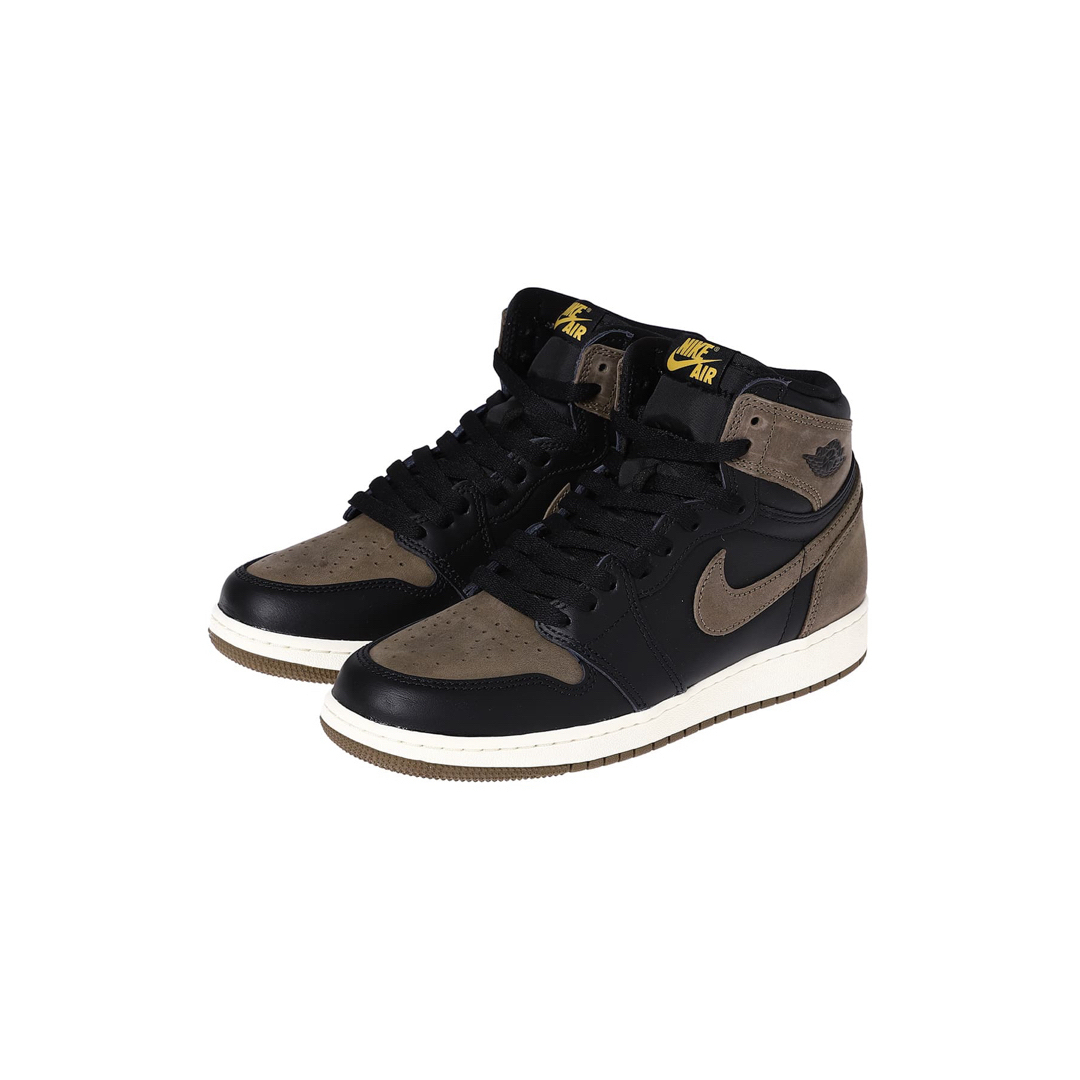 【24cm】NIKE AIR JORDAN 1 HIGH OG GS つま黒 茶