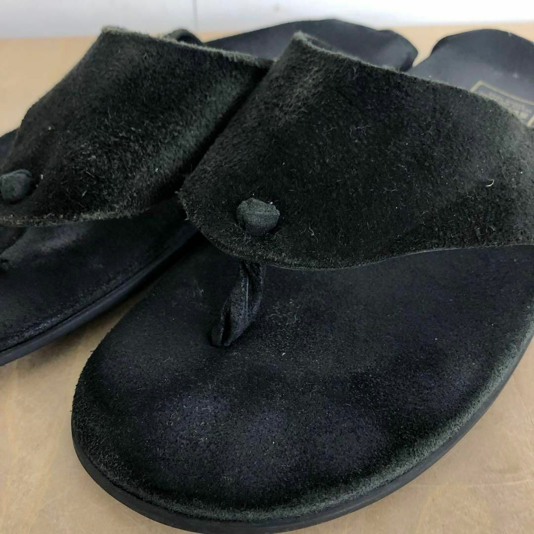 ISLAND SLIPPER(アイランドスリッパ)の【送料無料】ISLAND SLIPPER THONG SANDAL サンダル 黒 メンズの靴/シューズ(サンダル)の商品写真