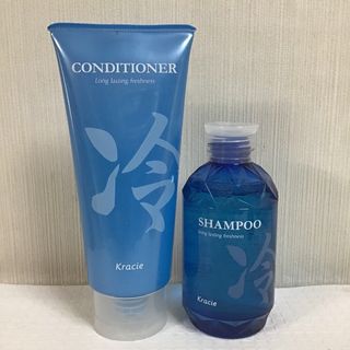 クラシエ(Kracie)のクラシエ　冷シャンプー200ml   ＆　冷コンディショナー180g(シャンプー/コンディショナーセット)