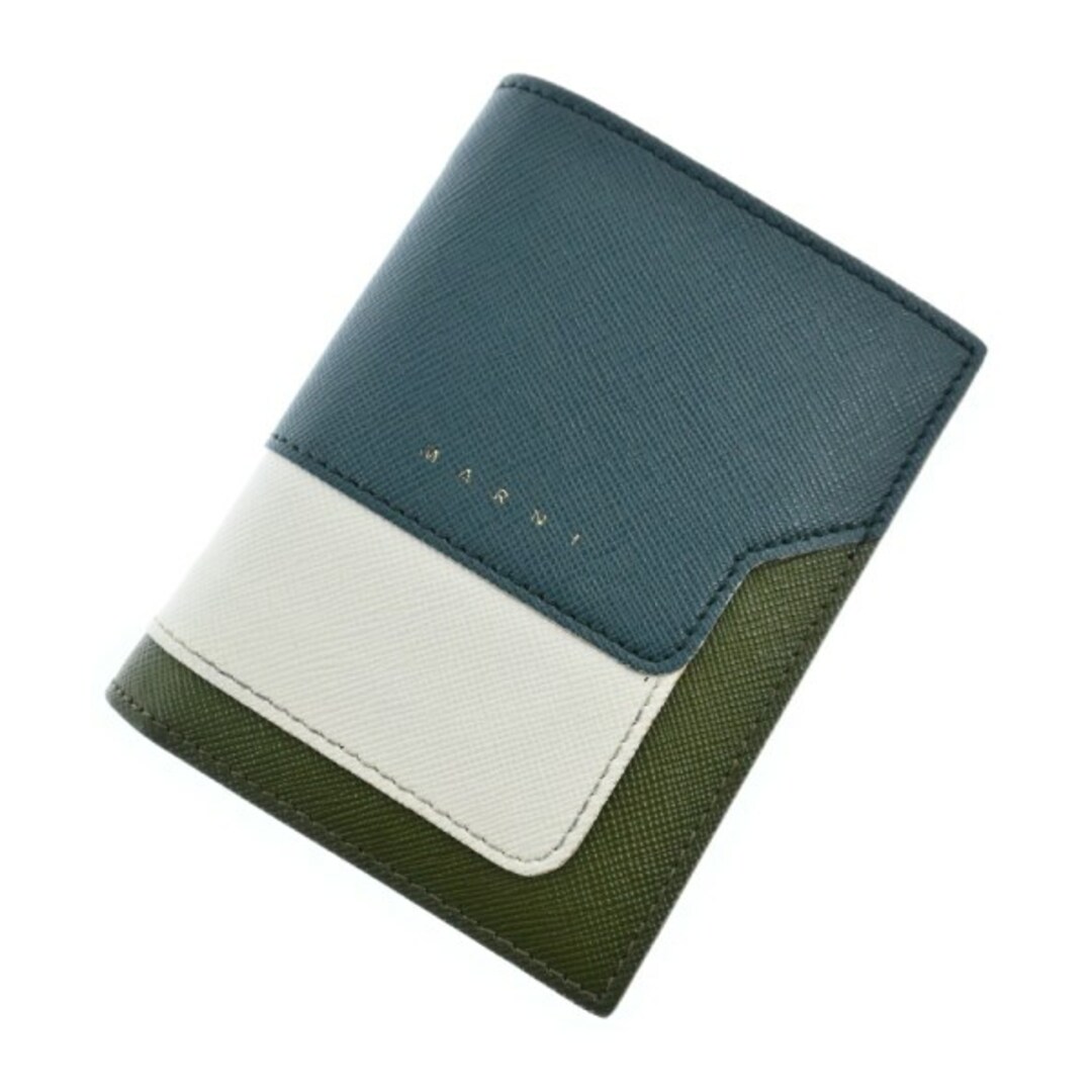 MARNI マルニ 財布・コインケース - 緑x青系x白