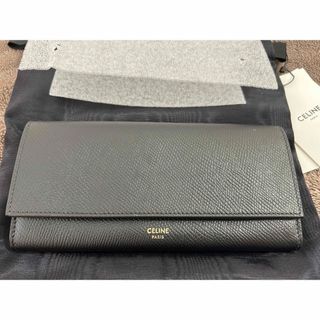 セリーヌ(celine)の<未使用品> CELINE ◎ラージフラップウォレット(財布)