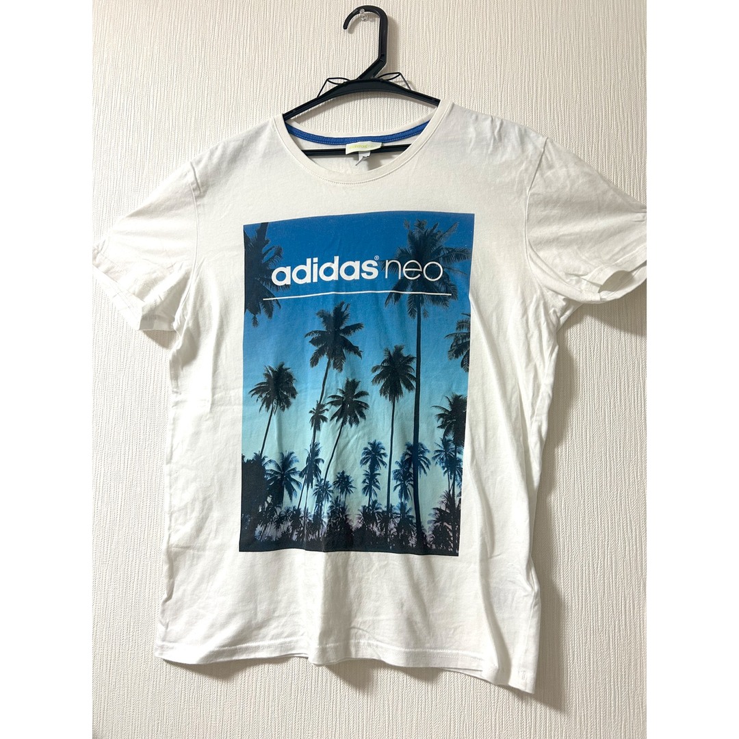 adidas(アディダス)のadidas neo アディダスネオ　メンズ　Tシャツ　ロゴTシャツ　Lサイズ メンズのトップス(Tシャツ/カットソー(半袖/袖なし))の商品写真