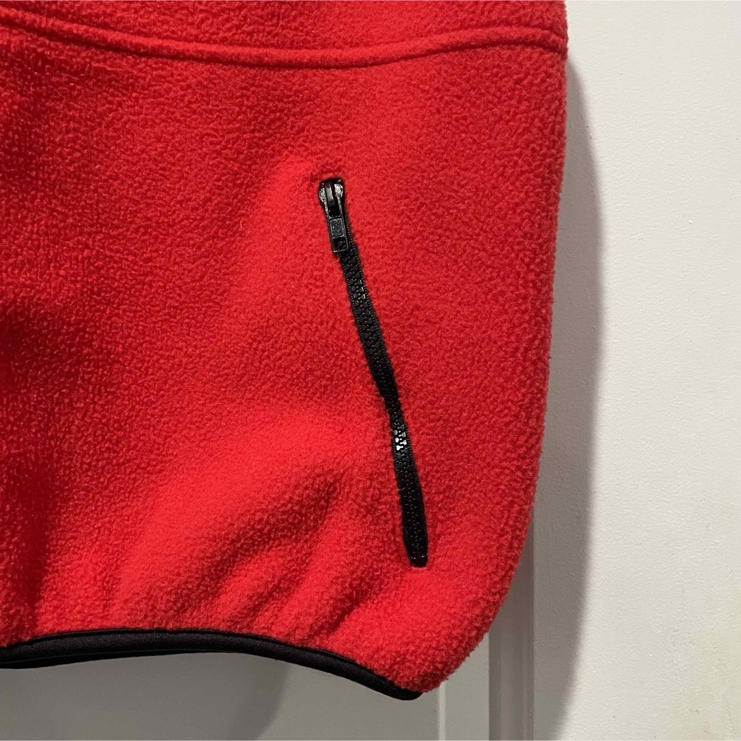 Speedo fleece vest Red スピード フリースベスト M