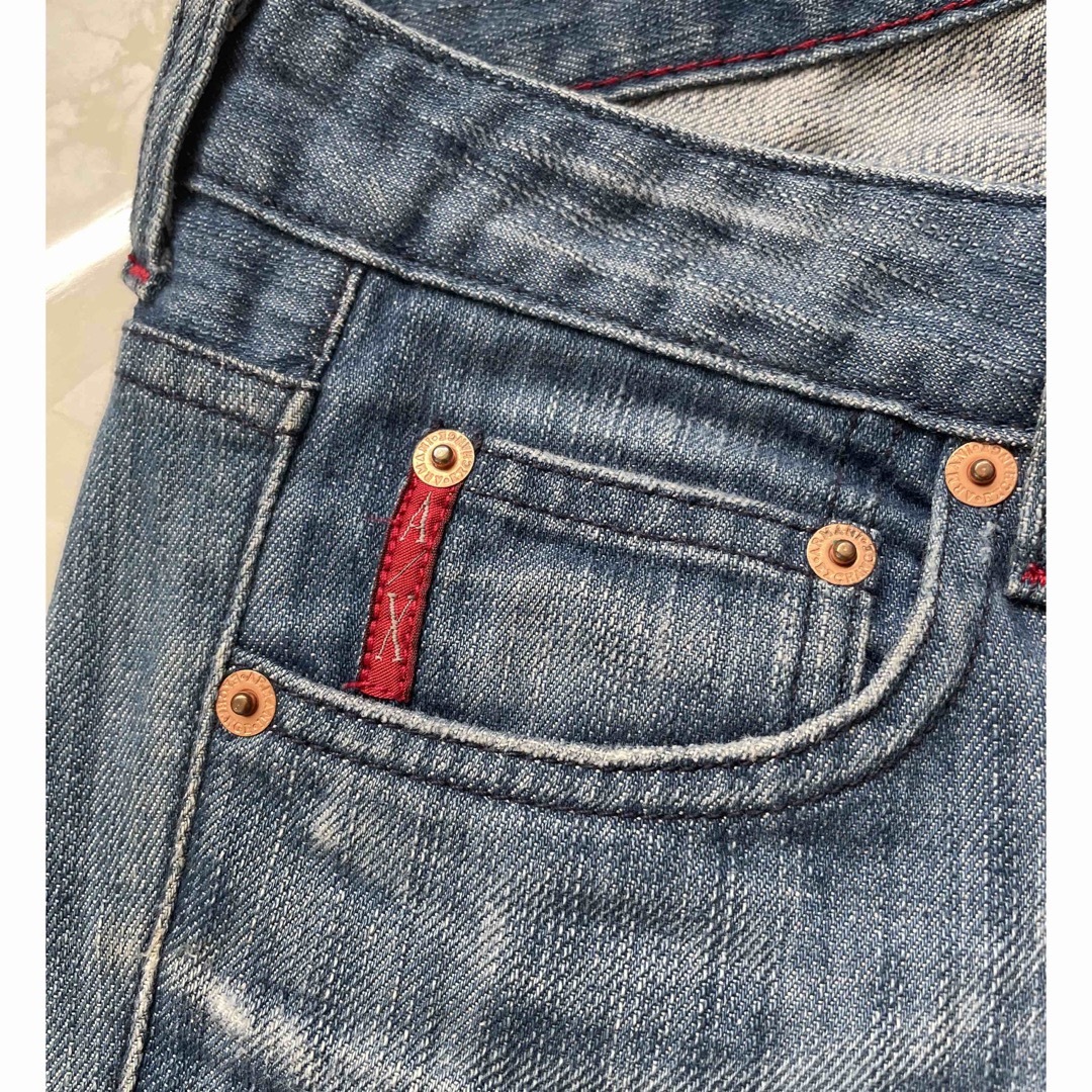 ARMANI EXCHANGE(アルマーニエクスチェンジ)のアルマーニ　エクスチェンジ　ローライズジーンズ レディースのパンツ(デニム/ジーンズ)の商品写真