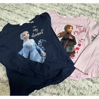 エイチアンドエイチ(H&H)のH&M 長袖カットソー　アナと雪の女王(Tシャツ/カットソー)