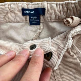 ベビーギャップ(babyGAP)のGAP  コーデュロイ　パンツ　90(パンツ/スパッツ)