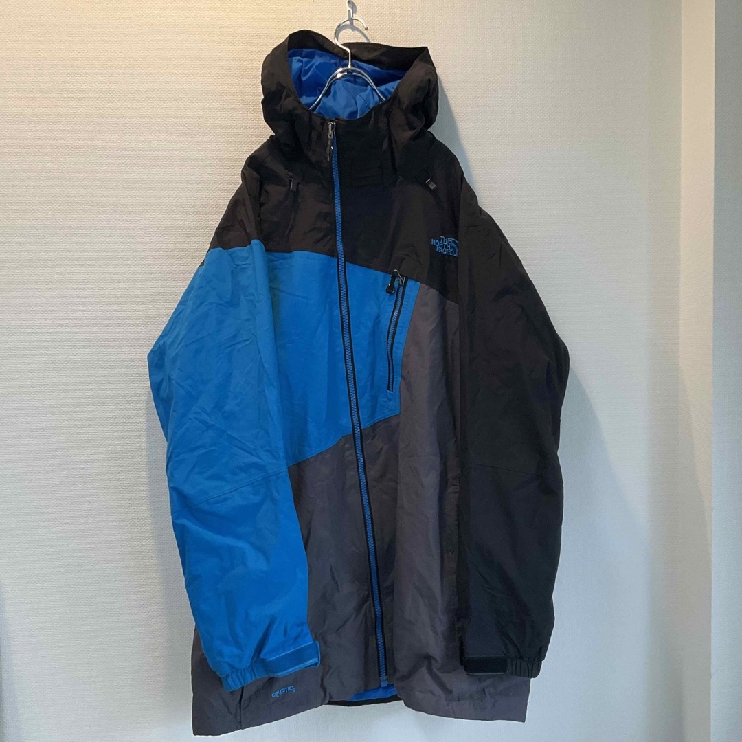 THE NORTH FACE ノースフェイス マウンテンパーカー L 青 黒