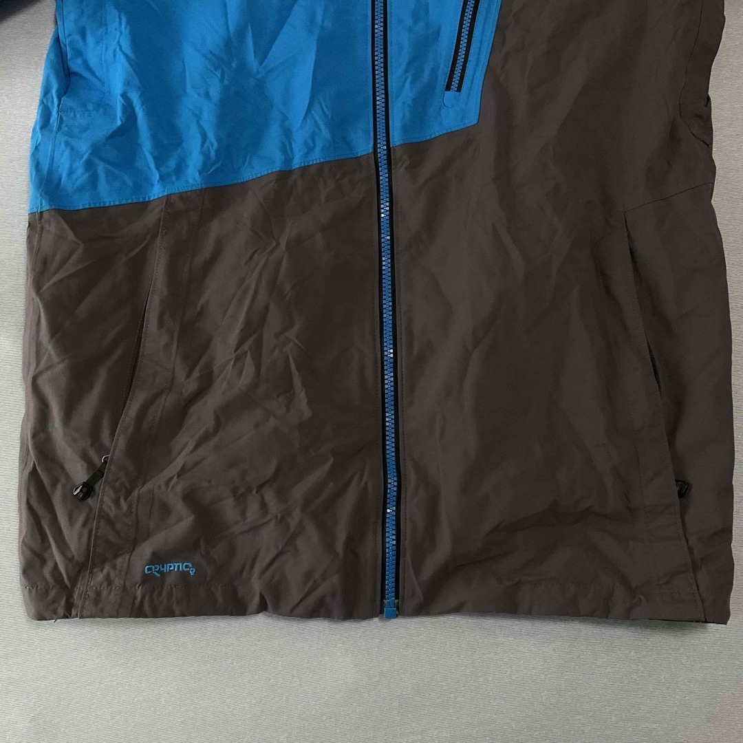 THE NORTH FACE ノースフェイス マウンテンパーカー L 青 黒 THE NORTH FACE ノースフェイス マウンテンパーカー L 青 黒