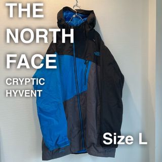 THE NORTH FACE ノースフェイス マウンテンパーカー L 青 黒