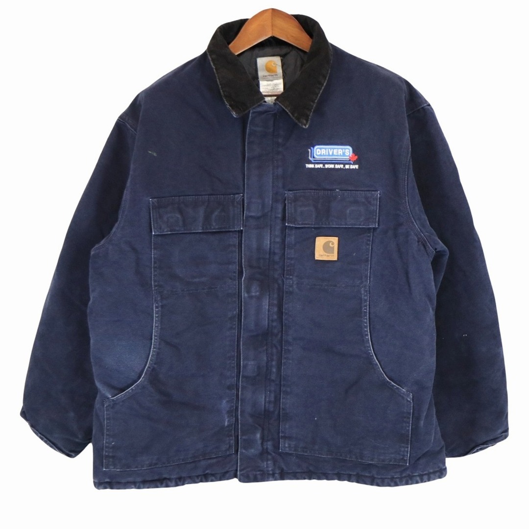 【carhartt】カーハート　トラディショナルジャケット　企業刺繍ロゴ2XL7