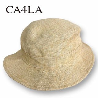 カシラ(CA4LA)の【送料無料】CA4LA カシラ ストロー風ハット 帽子 M ユニセックス 浅め(ハット)