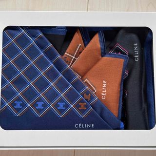 セリーヌ(celine)のセリーヌ　新品　ハンカチ(ハンカチ/ポケットチーフ)