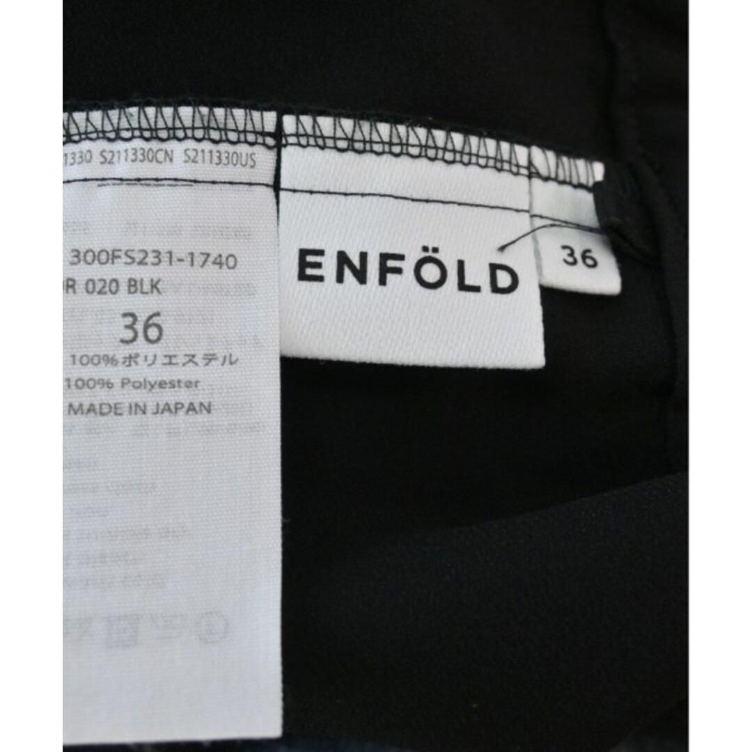 ENFOLD - ENFOLD エンフォルド パンツ（その他） 36(S位) 黒 【古着