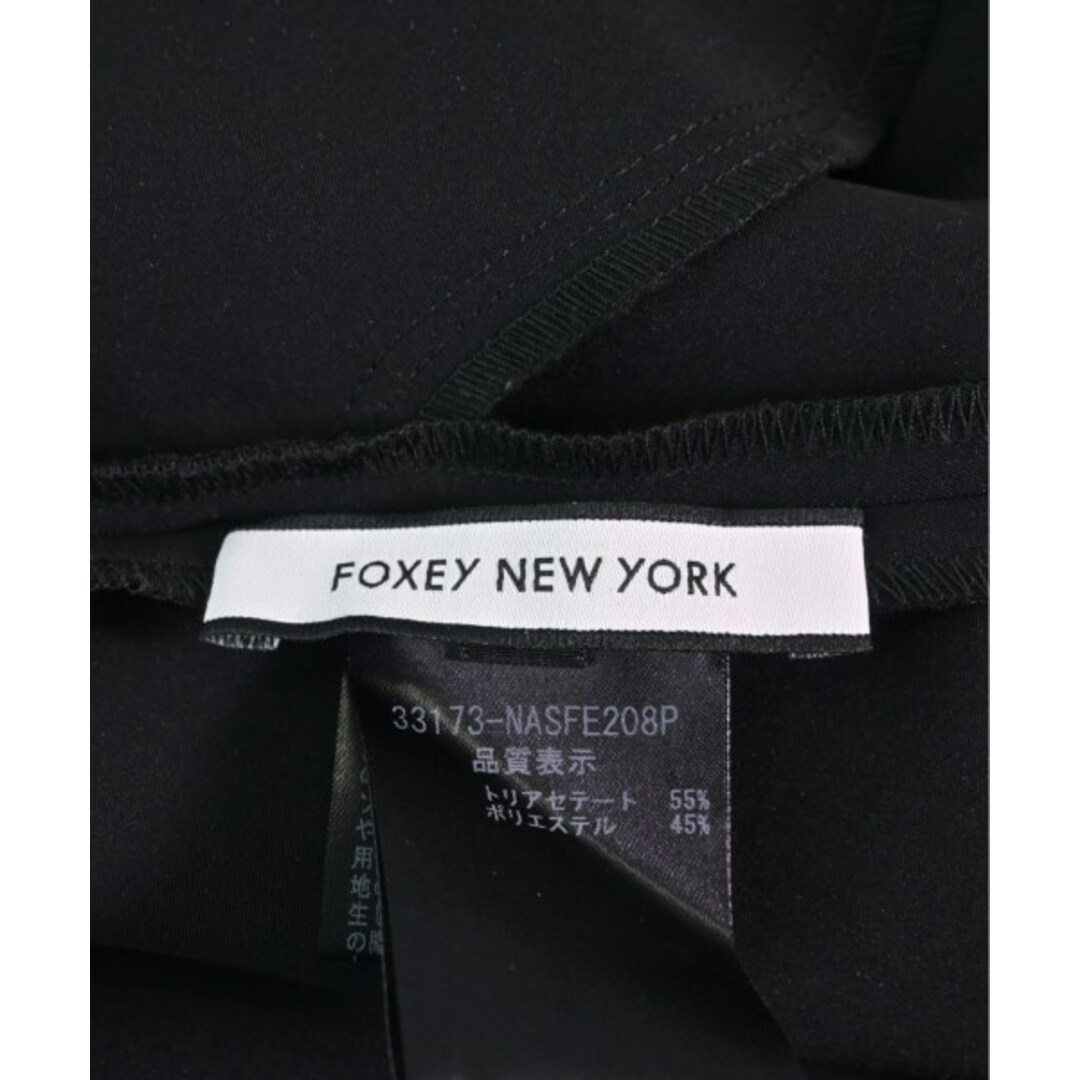FOXEY NEWYORK ひざ丈スカート 38(M位) 黒