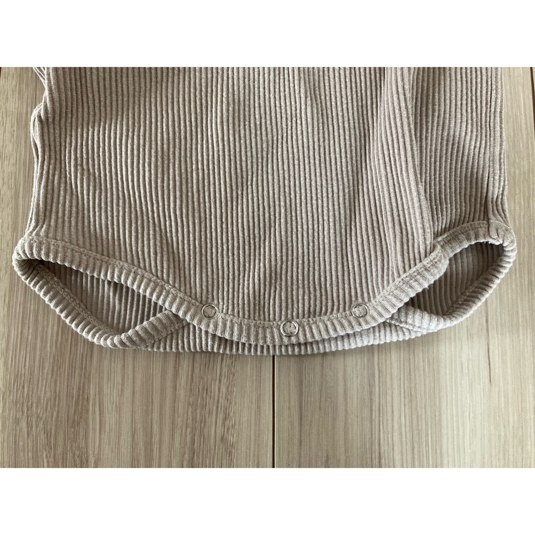 リブロンパース　韓国子供服 キッズ/ベビー/マタニティのベビー服(~85cm)(ロンパース)の商品写真