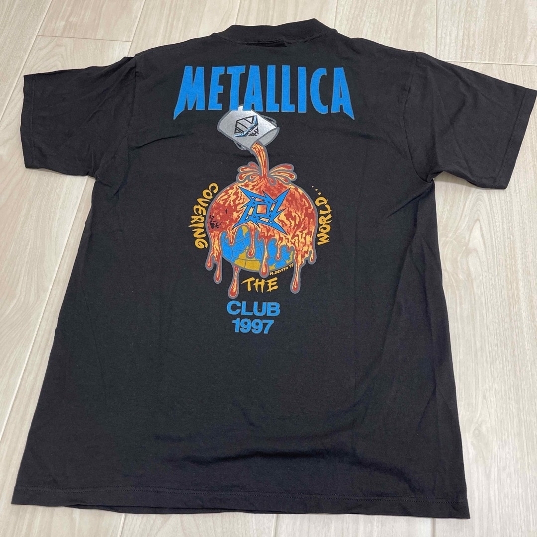 メタリ缶　METALLICA Club 97 ヴィンテージTシャツ　saintM