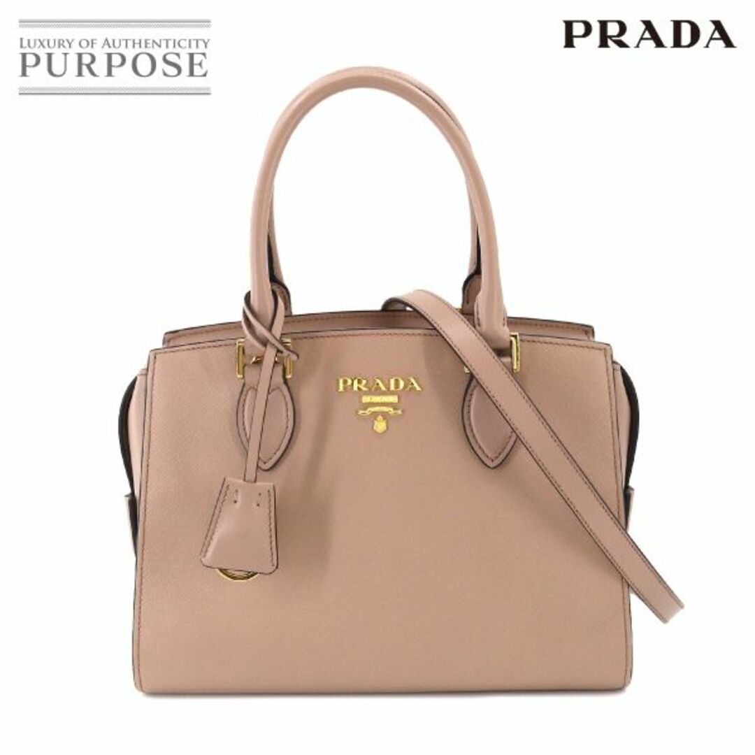 PRADA - 未使用 展示品 プラダ PRADA サフィアーノ 2way ハンド