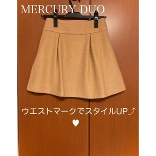 マーキュリーデュオ(MERCURYDUO)のMERCURYDUO ミニスカート ウール  Aライン snidel  ZARA(ミニスカート)