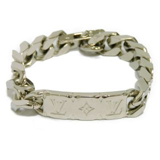 Louis Vuitton MONOGRAM Monogram Chain Silver Logo Bracelets (M00856, M00855)