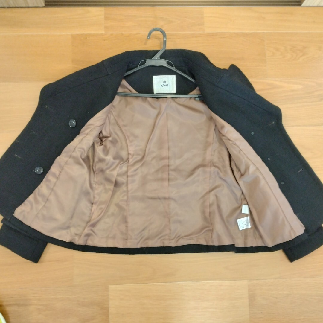 (新品・未使用) ef-de コート 黒