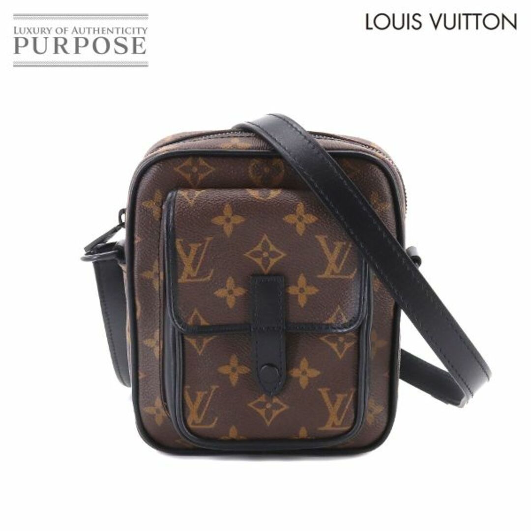 未使用 展示品 ルイ ヴィトン LOUIS VUITTON モノグラム マカサー クリストファー ウエアラブル ウォレット ショルダー バッグ VLP 90208500