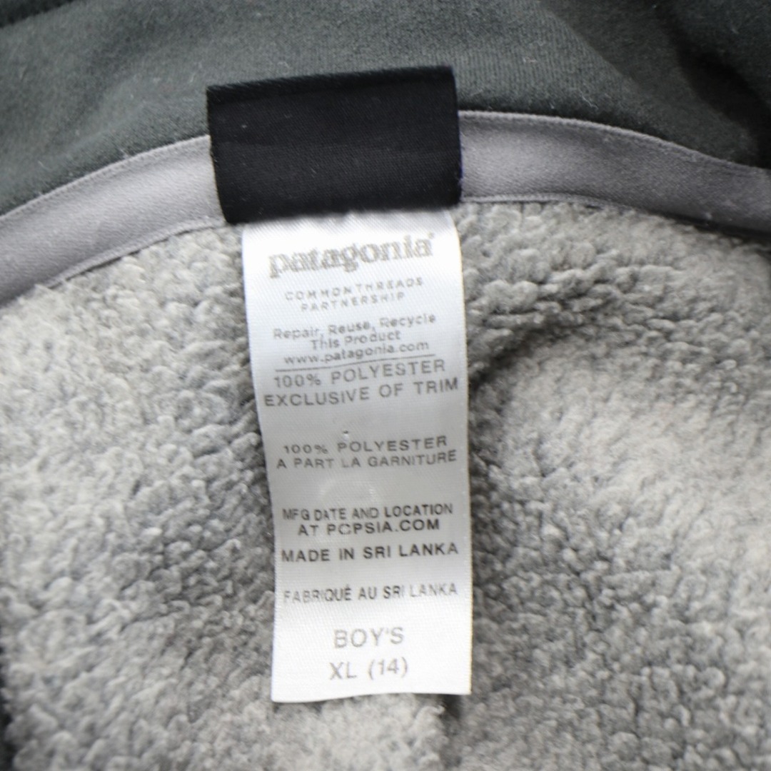 patagonia パタゴニア ベターセーター フリースジャケット アウトドア キャンプ アウター 防寒 グレー (ボーイズ XL)   O5577