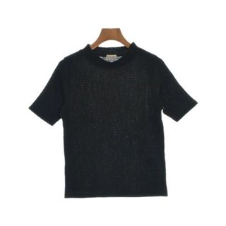 スティーブンアラン(steven alan)のsteven alan スティーブンアラン Tシャツ・カットソー -(S位) 黒 【古着】【中古】(カットソー(半袖/袖なし))