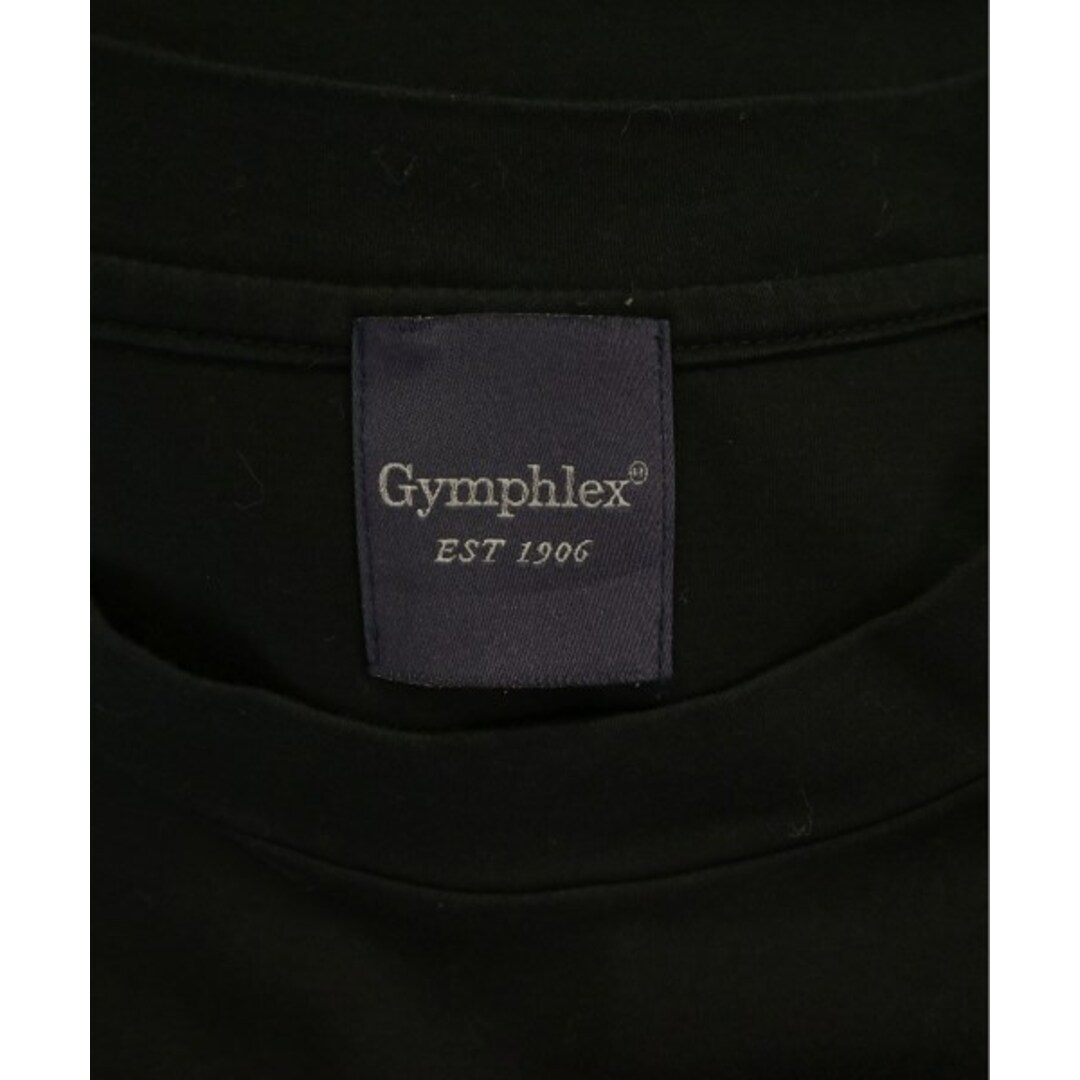 GYMPHLEX(ジムフレックス)のGymphlex ジムフレックス Tシャツ・カットソー 12(S位) 黒 【古着】【中古】 レディースのトップス(カットソー(半袖/袖なし))の商品写真