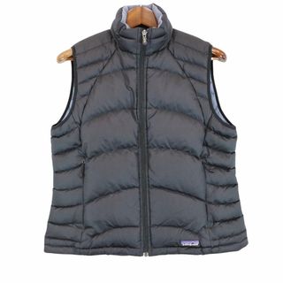 patagonia ジップアップベスト アウター 黒色 YA4953