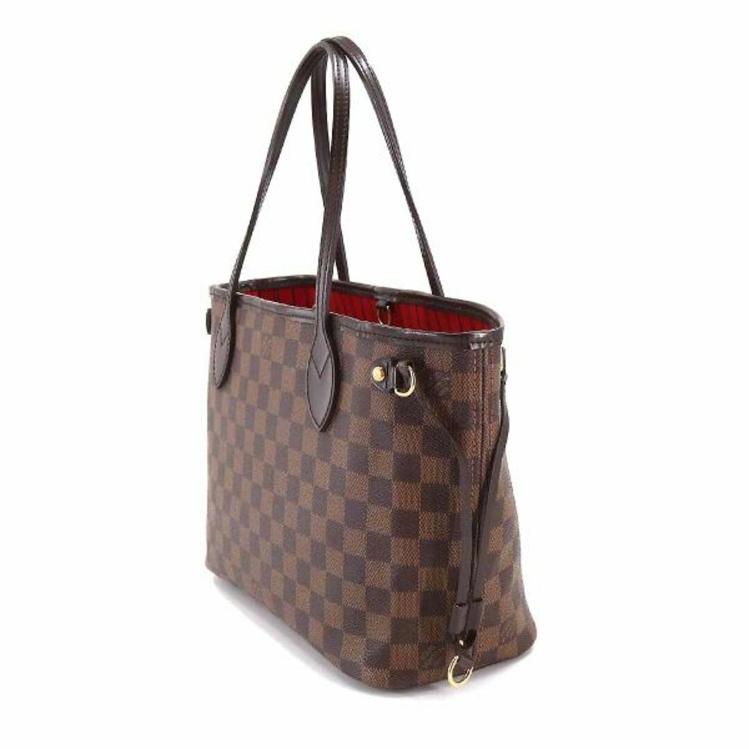 LOUIS VUITTON(ルイヴィトン)のルイ ヴィトン LOUIS VUITTON ダミエ ネヴァーフル PM トート バッグ エベヌ N51109 ブラウン VLP 90209143 レディースのバッグ(トートバッグ)の商品写真